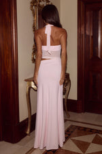 Load image into Gallery viewer, Nalita Halter Cutout Maxi Dress - Petal
