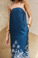 Load image into Gallery viewer, Belazo Maxi Dress - Navy Sand
