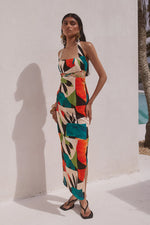 Load image into Gallery viewer, Regio Midi Dress - Regio Print
