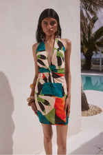 Load image into Gallery viewer, Regio Mini Dress - Regio Print
