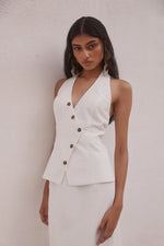 Load image into Gallery viewer, Inara Vest - White
