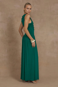 Nalla Maxi Dress - Emerald