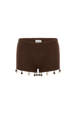 Load image into Gallery viewer, Bailee Mini Knit Short - Cocoa
