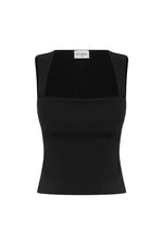Load image into Gallery viewer, Kody Square Neck Top - Black
