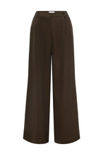 Load image into Gallery viewer, Arla Wide Leg Pants - Chocolate
