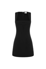 Load image into Gallery viewer, Kody Square Neck Mini Dress - Black
