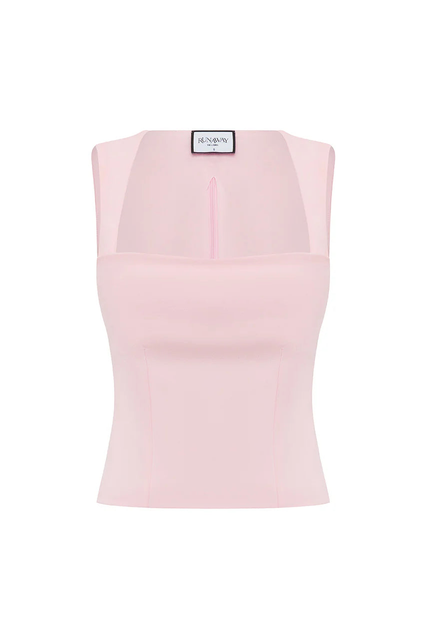 Kody Square Neck Top - Musk