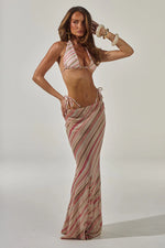 Load image into Gallery viewer, Cuba Halter Bikini Top - Sadie Pink
