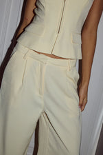 Load image into Gallery viewer, Arla Wide Leg Pants - Butter
