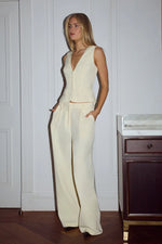 Load image into Gallery viewer, Arla Wide Leg Pants - Butter
