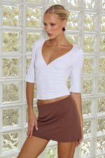 Load image into Gallery viewer, Matiah V-Neck Top - White
