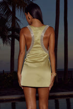 Load image into Gallery viewer, Remy Racerback Mini Dress - Pear
