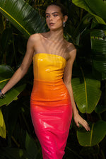 Load image into Gallery viewer, Malibu Midi Dress - Tropical
