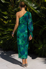 Load image into Gallery viewer, Kana Midi Dress - Calista Green
