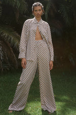 Load image into Gallery viewer, Milani Shirt + Pants Set - Chocolate Geo
