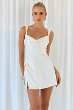 Load image into Gallery viewer, Havanna Mini Dress - Ivory
