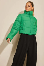 Load image into Gallery viewer, Amore Puffer Jacket - Emerald

