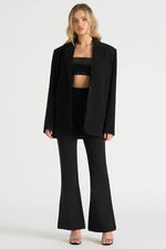 Load image into Gallery viewer, The Pants + Oversized Blazer Set - Black
