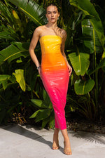 Load image into Gallery viewer, Malibu Midi Dress - Tropical
