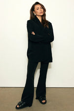 Load image into Gallery viewer, The Pants + Oversized Blazer Set - Black
