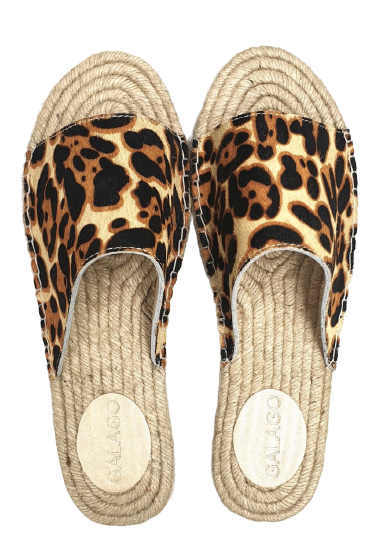 Leopard Leather Espadrilles – The Society - Main Image