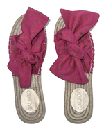 Load image into Gallery viewer, Pink Shwe Bow Espadrilles
