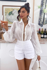 Load image into Gallery viewer, Elise Blouse - White
