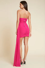Load image into Gallery viewer, Night Lover Dress - Fuchsia
