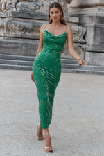Load image into Gallery viewer, Pretoria Maxi Dress - Emerald
