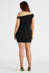 The Twist Mini Dress - Black