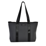 Load image into Gallery viewer, Urban Neoprene Zipped Tote - Charcoal
