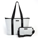 Load image into Gallery viewer, Urban Neoprene Zipped Tote - Light Grey
