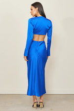 Load image into Gallery viewer, Zander Midi Dress - Royal Blue
