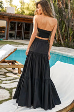 Load image into Gallery viewer, Ayla Maxi Skirt - Black
