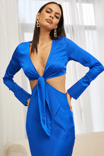 Load image into Gallery viewer, Zander Midi Dress - Royal Blue
