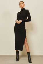 Load image into Gallery viewer, Amore Midi Dress - Black
