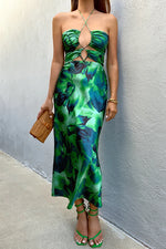 Load image into Gallery viewer, Blossom Dress - Green Calista
