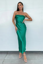 Load image into Gallery viewer, Leila Slip Dress - Emerald
