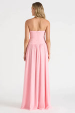 Load image into Gallery viewer, The Rosette Gown - Pink
