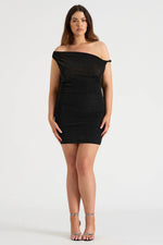 Load image into Gallery viewer, The Twist Mini Dress - Black
