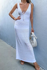 Load image into Gallery viewer, Sonoma Maxi Dress - White
