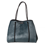 Load image into Gallery viewer, Luxe Teal Neoprene Tote
