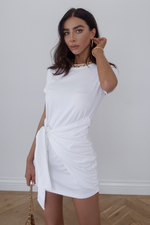 Load image into Gallery viewer, Winnie Shirt Dress - White
